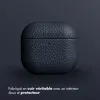 Étui Accezz Echt Leren pour les Apple AirPods 4 - Bleu Voir les images du produit 2