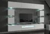 Furnitech Wohnwand Wohnzimmer - Hängend Wohnwand Modern mit Produktbild-Vorschau 1