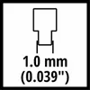 Ersatz-Sägekette 15cm, 28T, 3/10", 1,0mm (für Produktbild-Vorschau 3