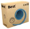 Verpackung des 50 m CAT 8.1 Duplex Netzwerkkabels Produktbild-Vorschau