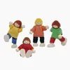 Biegepuppen Kinder, H= 6 cm, Holz, 4 Teile, per Set Produktbild-Vorschau 1