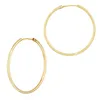 NKlaus Paar Creolen 333 Gelb Gold 8 Karat 25mm Damen Produktbild-Vorschau 2
