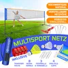 KESSER® Badmintonnetz, Tennisnetz | 300cm | 400cm | 500 cm Produktbild-Vorschau 2
