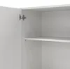 Codigoro - Großer Mehrzweckschrank, 182x180h cm Weiß, Produktbild-Vorschau 9