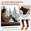 Beheizte Socken, 4000mAh Beheizbare Socken Skisocken Produktbild-Vorschau 4