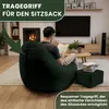 Dreamroots, puf, Bean Bag 90x90x100 cm , Sedací vak s Náhľad obrázku produktu 4