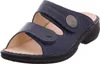 A single blue sandal is shown from a slightly angled side view against a white background. Produktbild-Vorschau
