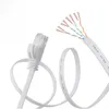 LAN Kabel Cat 6 Flach 3m Weiß Netzwerkkabel RJ45 Ethernet Produktbild-Vorschau 3