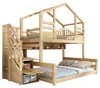 Stapelbed 90x200/140x200 cm met trapkast, opbergruimte, Productafbeelding-voorbeeld 7