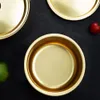 Koreanischer Ramen-Nudeltopf, gelber Aluminium-Suppentopf, Produktbild-Vorschau 2