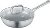 Wokpfanne mit Glasdeckel 26 cm, poliert - Tricion Resist Produktbild-Vorschau 1