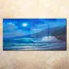 Coloray Glasbild 140x70  Wandbild Glasbilder Nachtsturm auf Produktbild-Vorschau 2