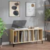 Plattenschrank Sonoma-Eiche 100x38x48 cm Holzwerkstoff Produktbild-Vorschau 2