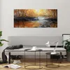 Bilder auf glas - Bach Park Baum - 120x50cm - Glasbilder - Produktbild-Vorschau 6