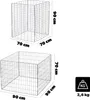 KADAX Metall Komposter 450 Liter, 70x70x90 cm, Produktbild-Vorschau 3