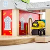 BigJigs Holzbahnhof - Spielzeug Eisenbahn Zubehör Produktbild-Vorschau 7