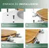BENKSTEIN Premium Bambus-WC-Sitz, oval - Soft-Close- und Produktbild-Vorschau 4