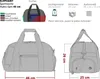 Sporttasche Fitness Tasche aus Plane regenabweisend Damen Produktbild-Vorschau 8