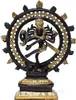 Shiva Nataraj mosaz dvoubarevná - 1020 G; 20 cm Náhled obrázku produktu 1
