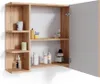 Vicco Koupelnová zrcadlová skříňka Fynn, 80 x 64 cm, Zlatý Náhled obrázku produktu 7