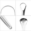 INF Grattoir à langue en acier inoxydable pack de 3 Argent Voir les images du produit 5