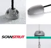 ScanStrut Kabeldurchführung für 2-6mm 90° Ausgang Produktbild-Vorschau 2