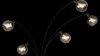 Globo Lighting Stehleuchte Metall schwarz matt, 5x E27 Produktbild-Vorschau 15