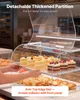 VEVOR Vitrine à pâtisseries à 2 étages, vitrine de Voir les images du produit 5
