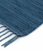 Flickenteppich Kelim Chindi Uni Blau 60x90 cm, handgewebt | Produktbild-Vorschau 7
