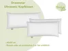 2er Set Baumwolle Kopfkissen | 40 x 80 cm | DREAMSTAR Eco | Produktbild-Vorschau 2