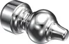 Interdeco Gardinenstange / Vorhangstange Chrom-farbig, Typ Produktbild-Vorschau 6