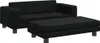 vidaXL Lit pour chien avec extension Noir 100x50x30 cm Voir les images du produit 1