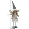 Winter Weihnachtsfigur 40cm Elfen Schnee Engel Produktbild-Vorschau 2