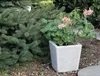 Blumenkorb Blumen Vase Gefäss Garten Terrasse Dekoration Produktbild-Vorschau 2