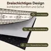 Sekey 200x200 cm Picknickdecke Wasserdicht Campingdecke XXL Produktbild-Vorschau 4