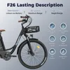 FAFREES F26 Lasting E-Bike - Motor 250W Baterie 36V25Ah Náhled obrázku produktu 8