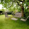 Gartenmöbelset: 2 x Stuhl, Sofa, Tisch, Gartenmöbelset für Produktbild-Vorschau 2