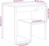 Möbel Nachttisch Artisan-Eiche 40x30x40 cm Holzwerkstoff Produktbild-Vorschau 10