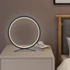 Verk 12363 Moderná okrúhla stolná LED lampa 25 cm, čierna Náhľad obrázku produktu 5