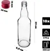 KADAX skleněné lahve na plnění, 500 ml, 10 kusů, prázdné Náhled obrázku produktu 2