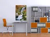 Wallario Poster - Bach im Wald, Kunstdruck Größe: 70 x 100 Produktbild-Vorschau 2