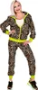 Trainingsanzug 80er Jahre Leopard XXL Produktbild-Vorschau 2