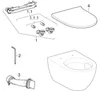 Geberit Acanto Set Wand-WC Tiefspüler, geschlossenes Produktbild-Vorschau 6
