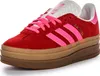 A single Adidas Gazelle Bold women's sneaker is shown from a side-diagonal angle against a white background. Produktbild-Vorschau