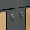 Flieks kontajnerový box 2 ks, kontajnerový box so strechou Náhľad obrázku produktu 9
