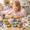 LeanToys Kreativset zum Bemalen von Steinen, Filzstifte, Produktbild-Vorschau 3