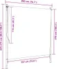 vidaXL Store extérieur 200 x 270 cm Crème Voir les images du produit 6