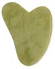GUA SHA Jade Massagestein für Gesichtsmassage mit glatter, Produktbild-Vorschau 3