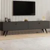 Skye Decor, TV stolík/skrinka - Luvesu (biela) Náhľad obrázku produktu 16