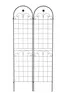 Relaxdays Rankgitter, 2er Set, HxB 220 x 50 cm, Metall, Produktbild-Vorschau 9